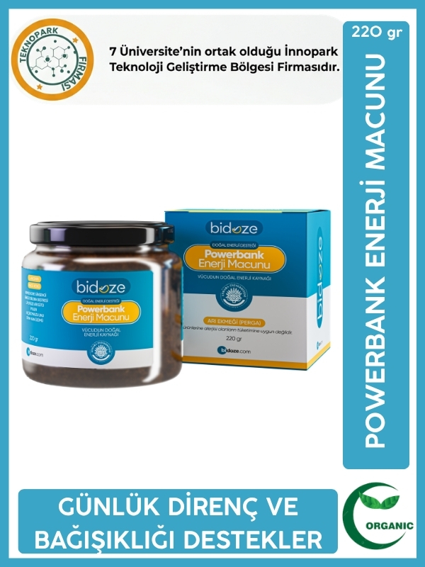 Bidoze Powerbank Enerji Macunu 220 Gr.